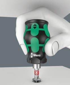 Wera 008874 6 Piece Kraftform Kompakt Stubby Magazine 2 Screwdriver Bit Set PH/PZ/SL -Screwdriver And Bits Shop 0088733 1