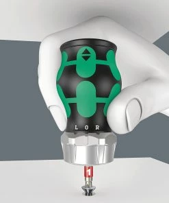 Wera 008883 6 Piece Kraftform Kompakt Stubby Magazine RA 1 Ratcheting Screwdriver Bit Set PH/SL/TX -Screwdriver And Bits Shop 008884 4