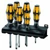 Wera 018282 Kraftform Hammer Thru Chiseldriver 6 Piece Screwdriver Set SL/PH -Screwdriver And Bits Shop 018287 2