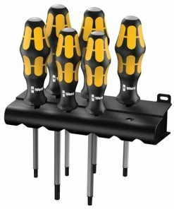 Wera 024410 Kraftform Chiseldriver 6 Piece Torx Screwdriver Set