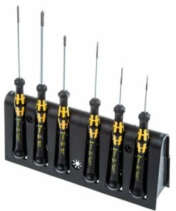 Wera 030170 Kraftform 6 Piece Micro ESD Anti-static Screwdriver Set