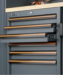 Beta C45PRO C7 7 Drawer Mobile Roller Cabinet For C45PRO Workshop Equipment Combination Range 8 Beta C45PRO C7 7 Drawer Mobile Roller Cabinet For C45PRO Workshop Equipment Combination Range -Screwdriver And Bits Shop 045000227 2 2