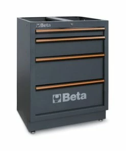 Beta C45PRO M4 4 Drawer Fixed Cabinet For C45PRO Workshop Equipment Combination Range