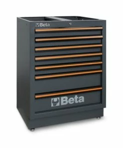 Beta C45PRO M7 7 Drawer Fixed Cabinet For C45PRO Workshop Equipment Combination Range