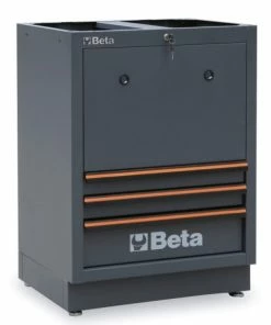 Beta C45PRO TC 3 Drawer And Reel Fixed Cabinet For C45PRO Workshop Equipment Combination Range