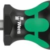 Wera 008843 335 Stubby Slotted Screwdriver 6.5 X 24,5mm -Screwdriver And Bits Shop 05008843001