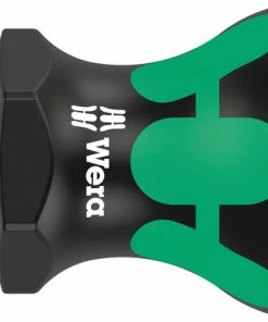 Wera 008843 335 Stubby Slotted Screwdriver 6.5 X 24,5mm