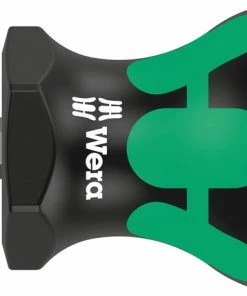 Wera 008854 355 PZ Stubby Pozi Screwdriver PZ2 X 25mm