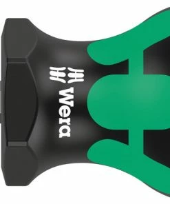 Wera 008855 355 PZ Stubby Pozi Screwdriver PZ3 X 25mm