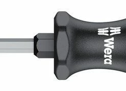 Wera 018302 932 AS Kraftform Hammer Thru Chiseldriver Slotted Screwdriver 7.0 X 135