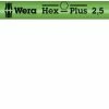 Wera 022604 950 SPKL Hex-Plus Metric Hexagon Key Ball End 2.5mm -Screwdriver And Bits Shop 05022604001