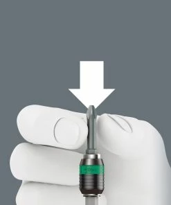 Wera 051272 Kraftform 813R Mini Rapidaptor Bit Holder Screwdriver 90mm Long -Screwdriver And Bits Shop 05051272001.tipp03