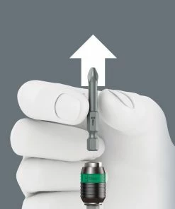 Wera 051462 816 R Screwdriver Handle With Rapidaptor Quick-Release Bit Holder -Screwdriver And Bits Shop 05051462001.tipp05