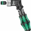 Wera 051030 Kraftform Kompakt Pistol Grip Ratcheting Screwdriver &amp; Bit Set