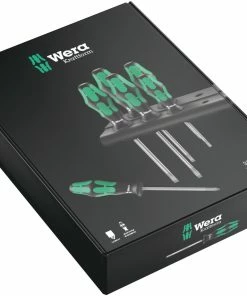 Wera 105650 Kraftform Plus 6 Piece Slotted &amp; Phillips Screwdriver Set -Screwdriver And Bits Shop 05105650001.product01