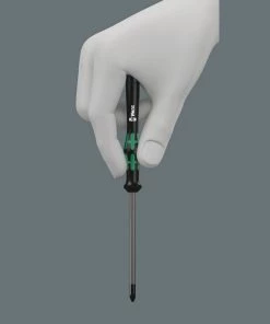 Wera 118003 Kraftform 2035 Micro Slotted Screwdriver 1.5 X 60mm -Screwdriver And Bits Shop 05118003001.tipp02