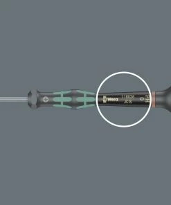 Wera 118008 Kraftform 2035 Micro Slotted Screwdriver 2.5 X 80 Mm 12 Wera 118008 Kraftform 2035 Micro Slotted Screwdriver 2.5 X 80 Mm -Screwdriver And Bits Shop 05118004001.tipp05 1