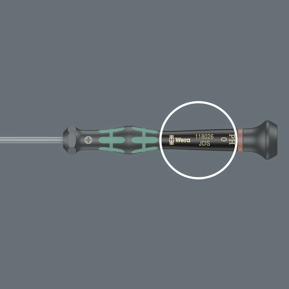 Wera 118008 Kraftform 2035 Micro Slotted Screwdriver 2.5 X 80 Mm 7 Wera 118008 Kraftform 2035 Micro Slotted Screwdriver 2.5 X 80 Mm - Image 5
