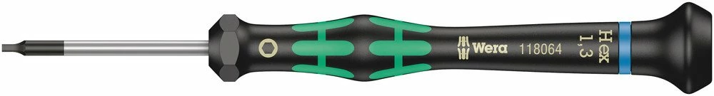 Wera 118066 Kraftform 2054 Micro Hexagon Screwdriver 1.5mm 4 Wera 118066 Kraftform 2054 Micro Hexagon Screwdriver 1.5mm - Image 2