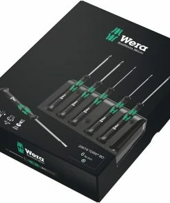 Wera 118154 Kraftform 6 Piece Security Torx Micro Screwdriver Set T7-T20 -Screwdriver And Bits Shop 05118154001.product01