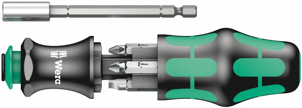 Wera 134491 Kraftform Kompakt 28 Screwdriver & Bit Set With Pouch 4 Wera 134491 Kraftform Kompakt 28 Screwdriver & Bit Set With Pouch - Image 2