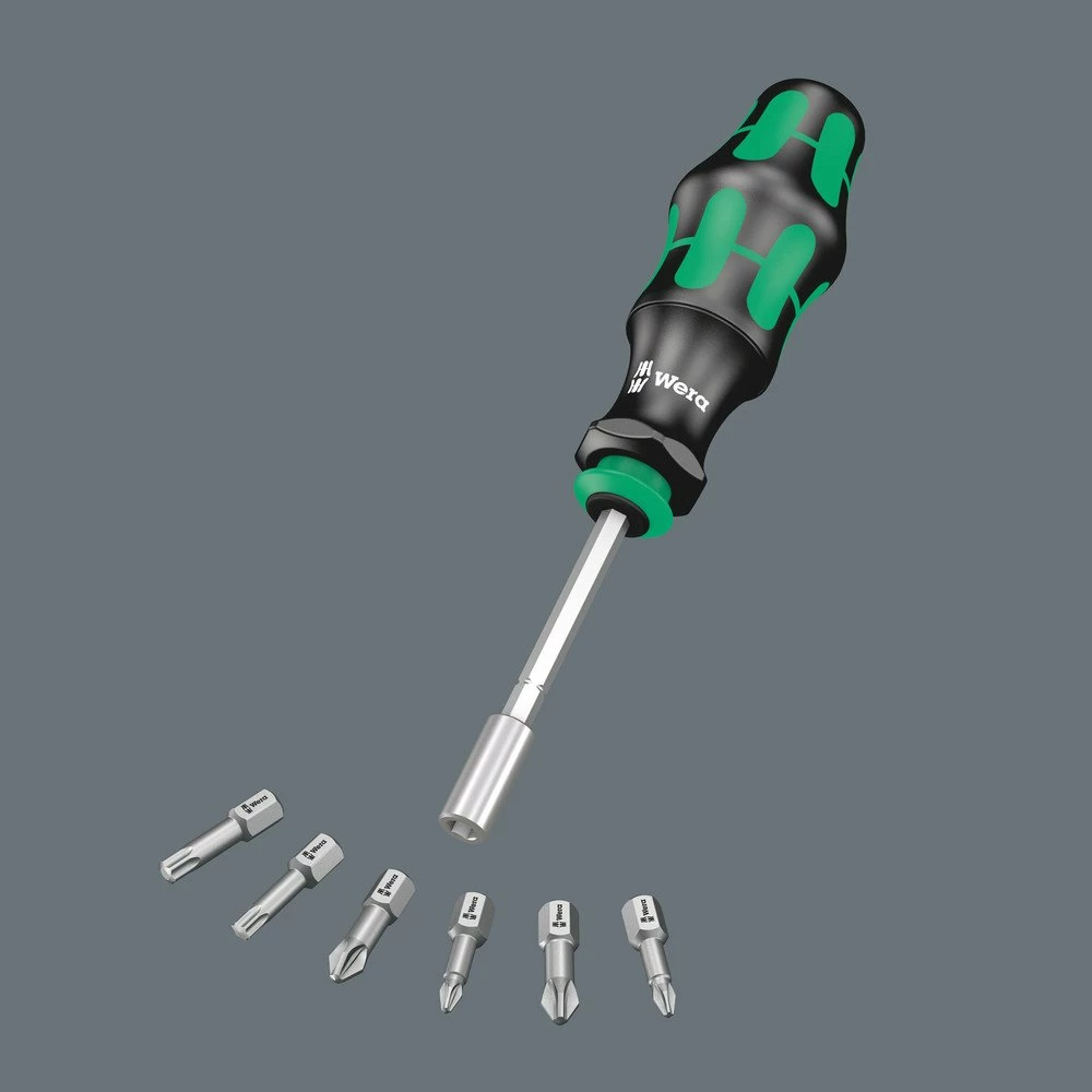 Wera 134491 Kraftform Kompakt 28 Screwdriver & Bit Set With Pouch 6 Wera 134491 Kraftform Kompakt 28 Screwdriver & Bit Set With Pouch - Image 4