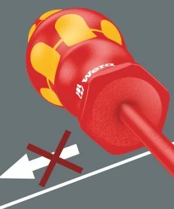 Wera 136022 7 Piece Kraftform Plus 100 IS/7 Set 2 VDE Slim Insulated Screwdriver Set PH/SL -Screwdriver And Bits Shop 05347777001.tipp08