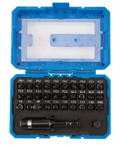 Draper Expert 05724 32 Piece IMPACT Rated 1/4" Screwdriver &amp; Magnetic Bit Set