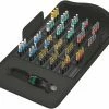 Wera 057441 Bit-Safe 61 BiTorsion 1 Screwdriver Bit &amp; Holder Set PH/PZ/TX/SL/HX -Screwdriver And Bits Shop 057441