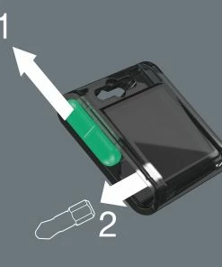 Wera 057750 Universal Phillips Bit-Box Screwdriver Bits PH2 (x20) -Screwdriver And Bits Shop 057760 3 2