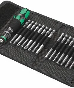 Wera 059295 Kraftform Kompakt 17 Piece Interchangeable Screwdriver Bit Set