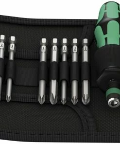Wera 059299 Kraftform Kompakt 41 Rapidaptor 11 Piece Screwdriver Set