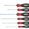 Wiha 07153 6 Piece SoftFinish® Slot &amp; Pozi Screwdriver Set -Screwdriver And Bits Shop 07153