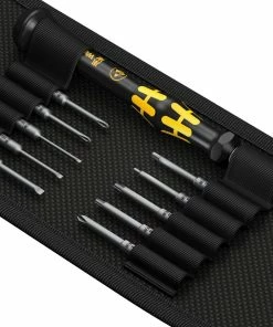 Wera 073670 Kraftform 11 Piece Micro ESD Anti-Static Precision Screwdriver Set -Screwdriver And Bits Shop 073670 1