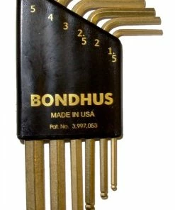 Bondhus Tools Bondhus 07846 6 Piece GoldGuard Ball End Hexagon Key Set 1.5-5mm