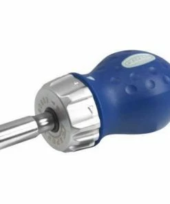 Britool Expert Expert By Facom E160803 Ratcheting Stubby Screwdriver Bit Holder