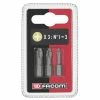 Facom EP1.J3 3 Pce. 1/4" Dr. High Performance Phillips Bits PH1, PH2 &amp; PH3 -Screwdriver And Bits Shop 103019