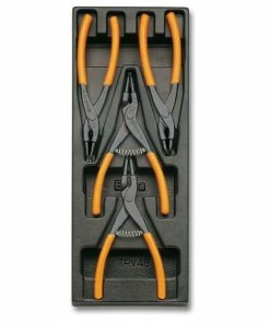 Beta Tools Beta T145 4 Piece Internal/External Circlip Plier Set In Plastic Module Tray