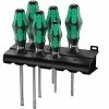 Wera 105656 Kraftform Plus 6 Piece Slotted &amp; Pozi Screwdriver Set -Screwdriver And Bits Shop 105656