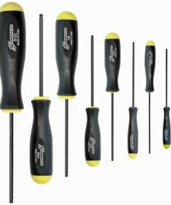 Bondhus Tools Bondhus BSX8S 8 Piece Ball End Hexagon Screwdriver Set 0.050 – 5/32″ AF