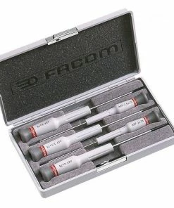 Facom AEF.J2 Micro Tech Slotted Screwdriver Set