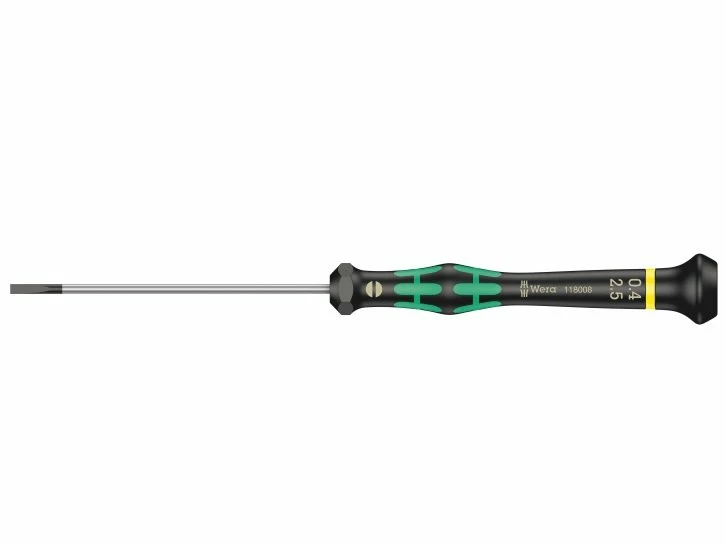 Wera 118008 Kraftform 2035 Micro Slotted Screwdriver 2.5 X 80 Mm 3 Wera 118008 Kraftform 2035 Micro Slotted Screwdriver 2.5 X 80 Mm