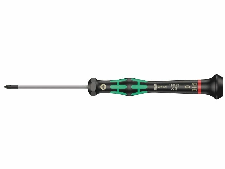 Wera 118022 Kraftform 2050 Micro Phillips Screwdriver PH0 3 Wera 118022 Kraftform 2050 Micro Phillips Screwdriver PH0