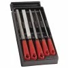 Facom MOD.LIM 5 Piece File Set Supplied In Plastic Module Tray -Screwdriver And Bits Shop 118208
