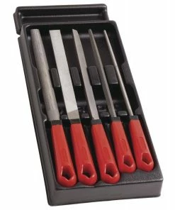 Facom MOD.LIM 5 Piece File Set Supplied In Plastic Module Tray