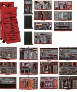 Teng Tools Teng TCMM1001N 1001 Piece Professional Tool Kit In Tool Box Stack