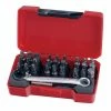 Teng Tools Teng TM029 29 Pce Screwdriver Bits &amp; Ratchet Set -Screwdriver And Bits Shop 130496