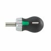Stahlwille 4008 Stubby Ratcheting Bit Holder / Screwdriver -Screwdriver And Bits Shop 132460