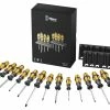 Wera 133285 Kraftform Hammer Thru Chiseldriver 13 Piece Screwdriver Set