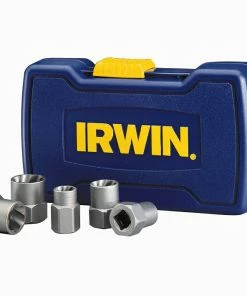 Irwin 10504634 Bolt-Grip Fastener Remover Set For Damaged/Rounded Nuts -Screwdriver And Bits Shop 146312079
